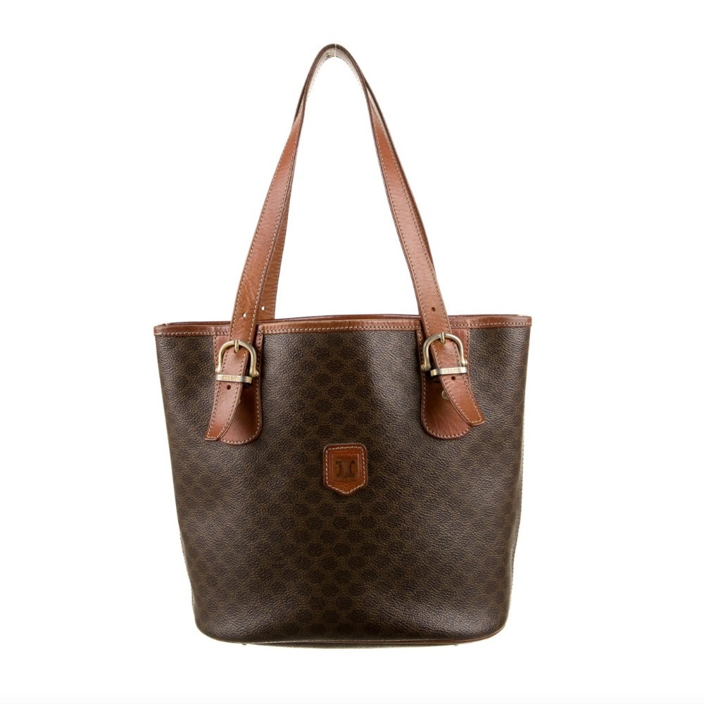 Celine Vintage Macadam Tote Bag